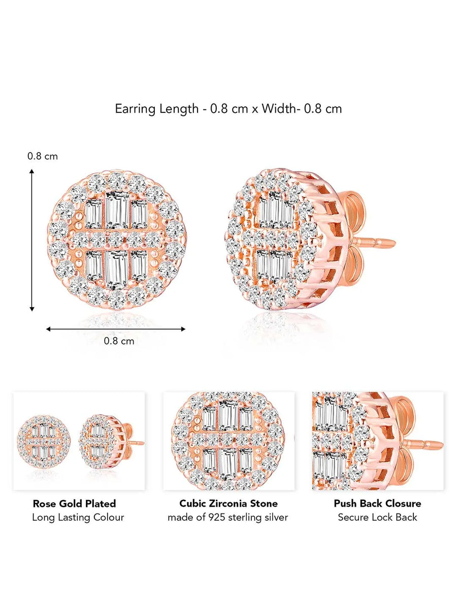 Sparkle Stud Earrings – Dazzling Jewelry by Peora

