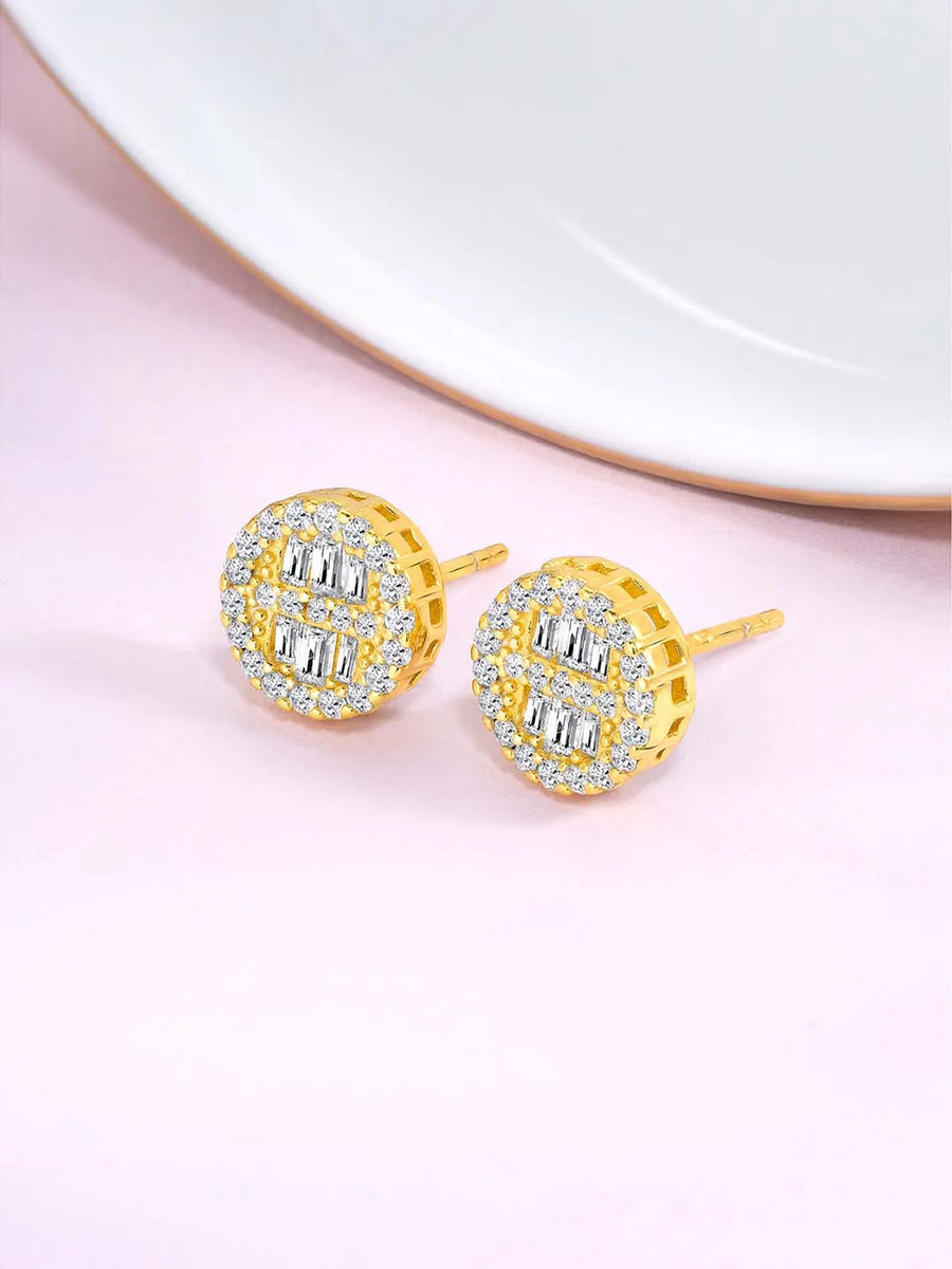 Sparkle Stud Earrings – Dazzling Jewelry by Peora

