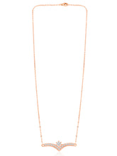 Timeless Elegance Rose Gold CZ Pendant Set