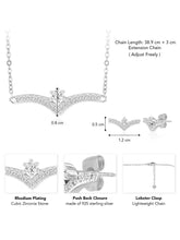 Timeless Elegance CZ Pendant Set