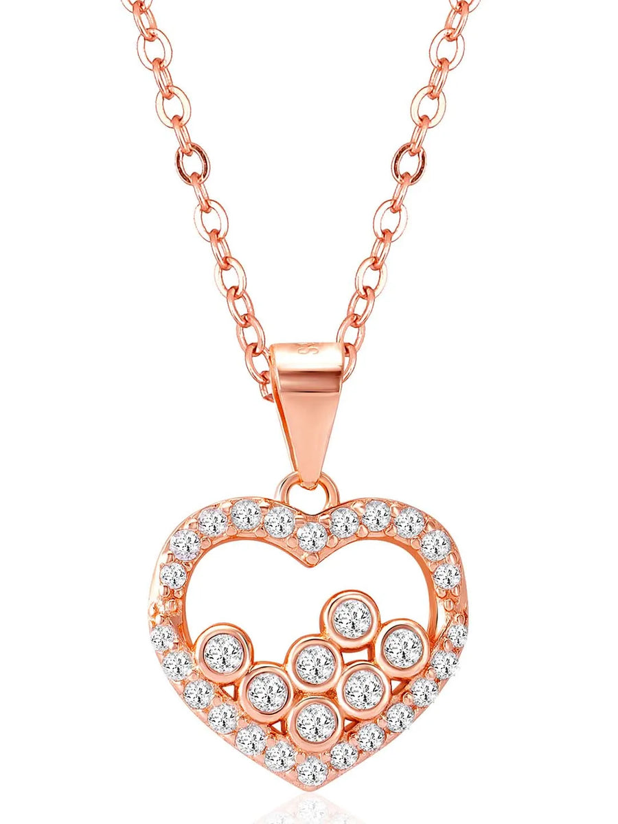 CZ Pendant Set – Elegant & Stylish Jewellery by Peora


