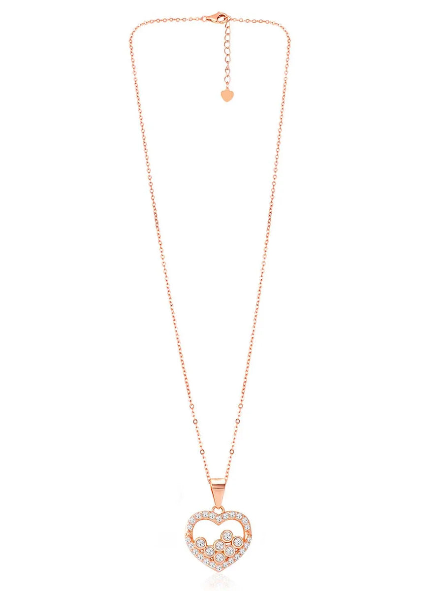 CZ Pendant Set – Elegant & Stylish Jewellery by Peora

