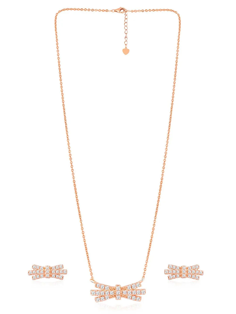 CZ Pendant Set – Sparkling Fashion Jewellery by Peora

