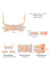 CZ Pendant Set – Sparkling Fashion Jewellery by Peora

