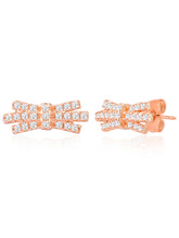 Chic & Modern Rose Gold CZ Pendant Set