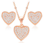 Grace CZ Pendant Set – Sophisticated Fashion Jewellery by Peora

