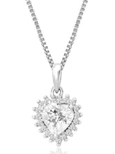 Classic Romance Silver Pendant Set