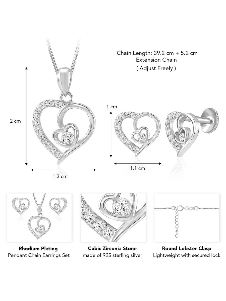 Pendant Set Online for Women | Peora Jewellery India