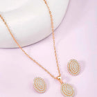 CZ Pendant Set by Peora | Sparkling Elegance for Every Occasion