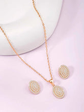 CZ Pendant Set by Peora | Sparkling Elegance for Every Occasion