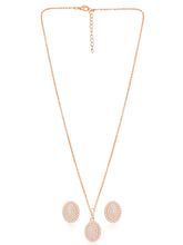 CZ Pendant Set by Peora | Sparkling Elegance for Every Occasion