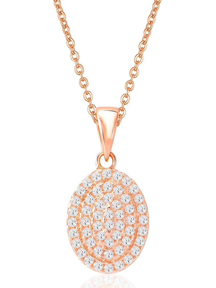 CZ Pendant Set by Peora | Sparkling Elegance for Every Occasion