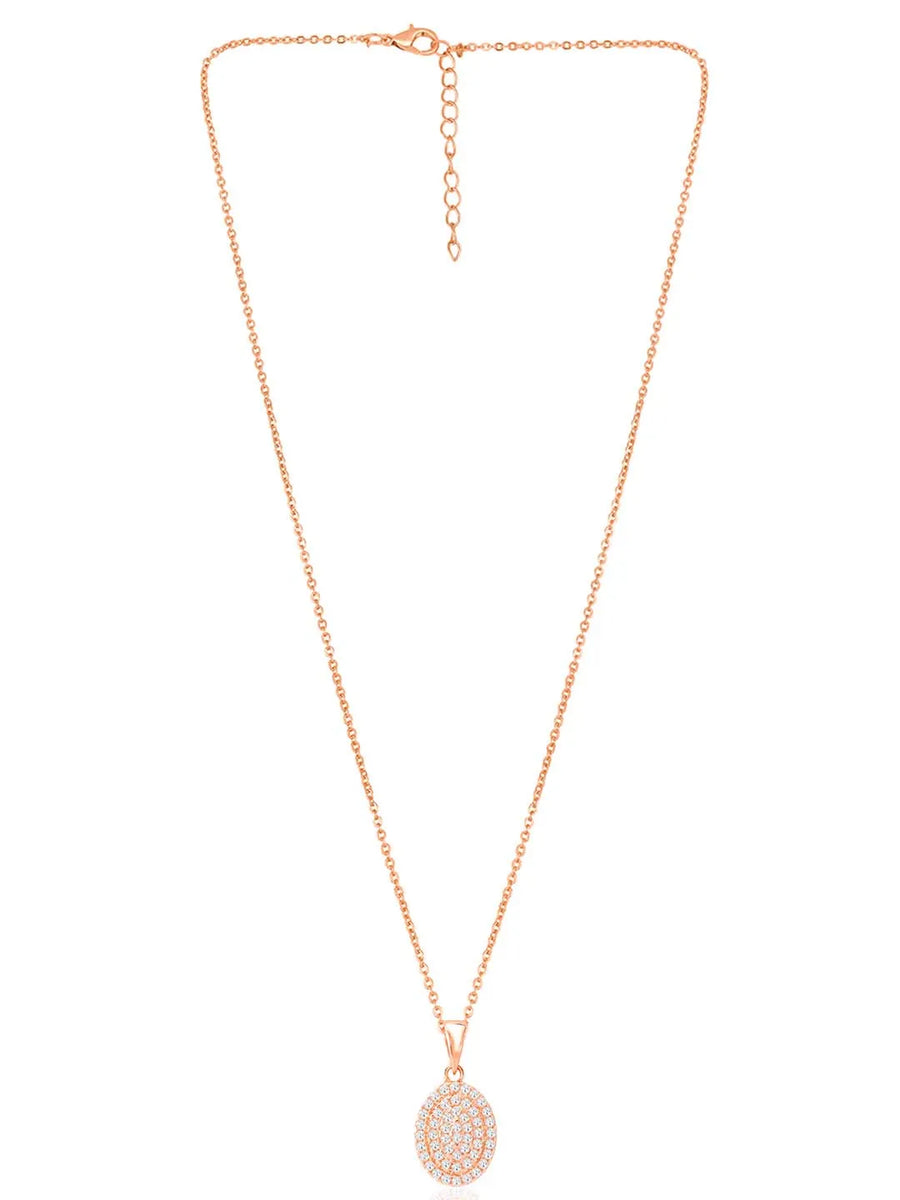 CZ Pendant Set by Peora | Sparkling Elegance for Every Occasion