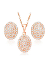 CZ Pendant Set by Peora | Sparkling Elegance for Every Occasion