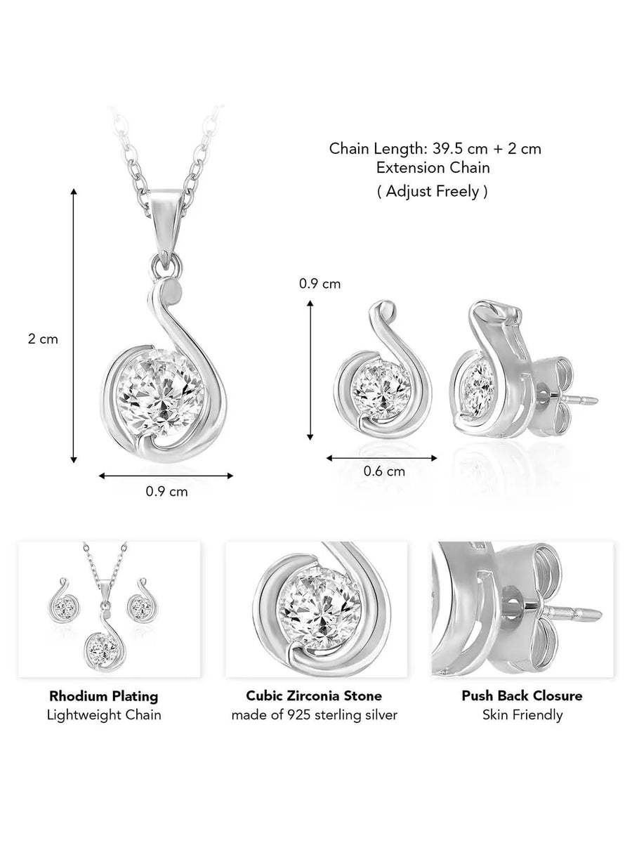 Elegant Pendant Set for Women | Peora Jewellery