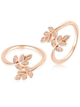 Radiant Peatels CZ Toe Rings