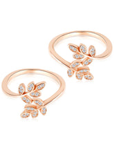 Radiant Peatels CZ Toe Rings