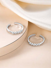 Sophisticated CZ Toe Rings