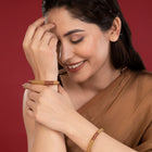 Royal Allure Charm Bangle Pair