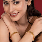 Bold Triple Line Kada Bangle Set