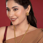 Traditional Temple Pendant Necklace Set