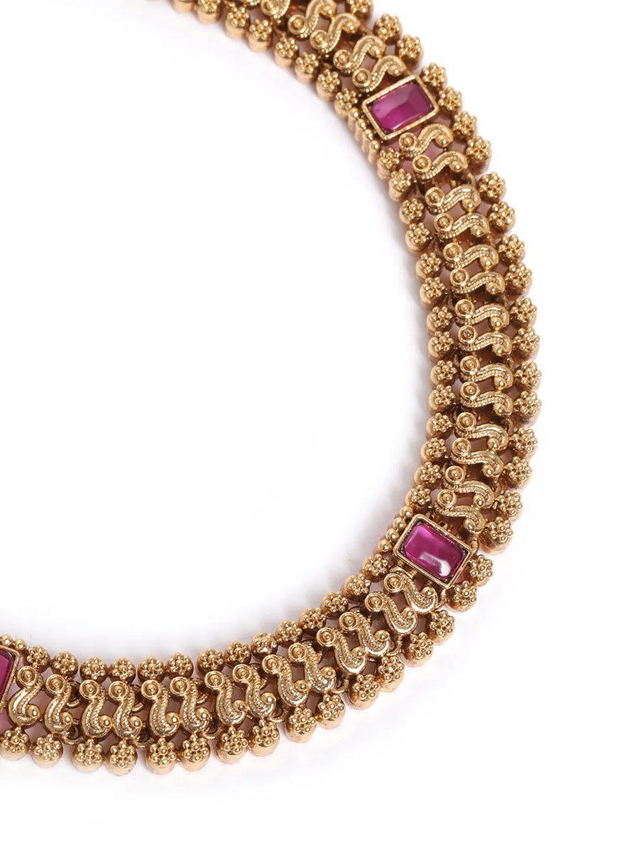 Charming Filigree Necklace Set