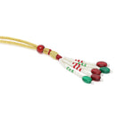 Classic Faux Ruby Studded Necklace Set