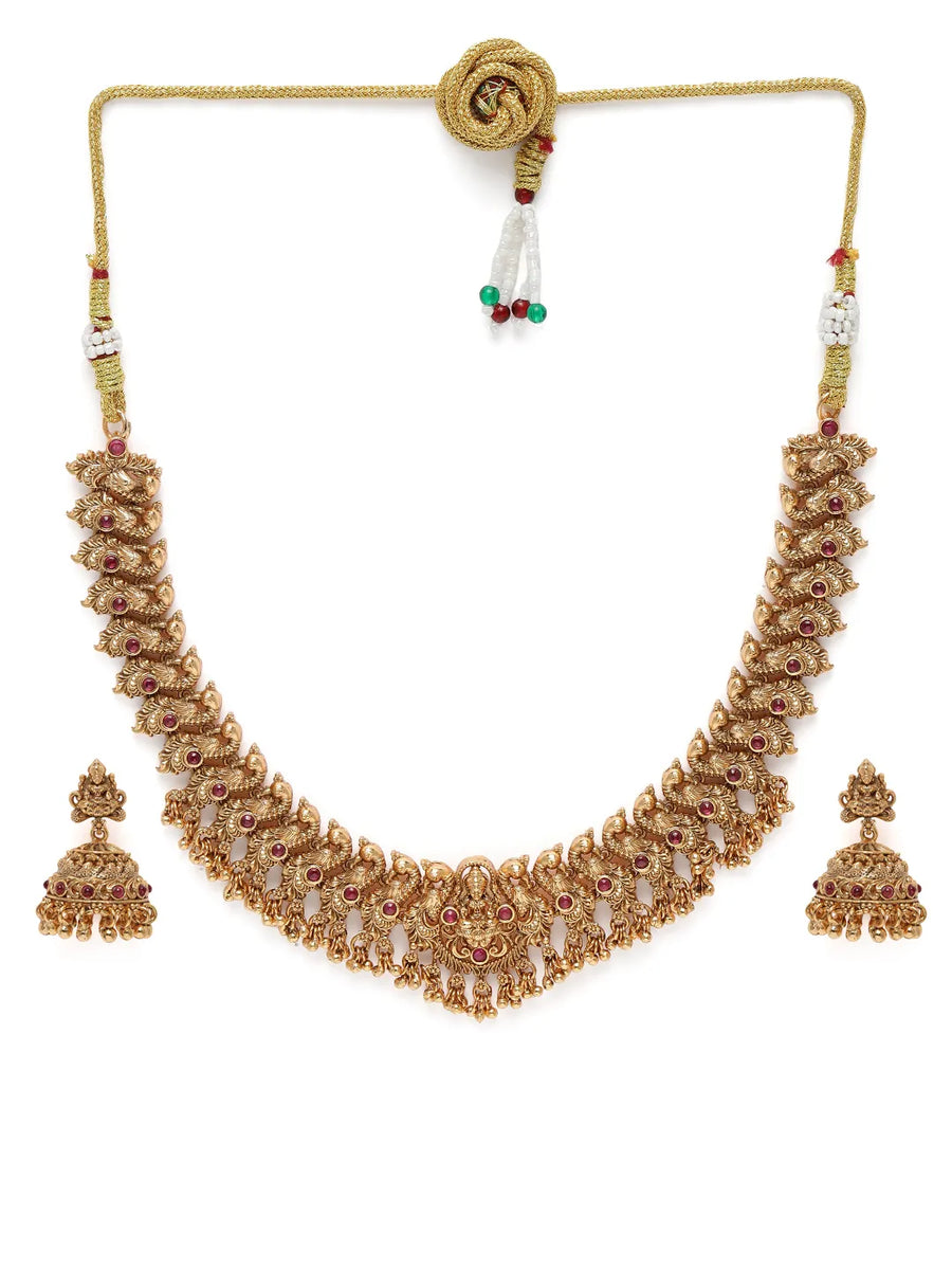 Divine Goddness Motif Necklace Set