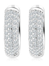 Frosty Hoop Earrings – Cool & Elegant Jewelry by Peora

