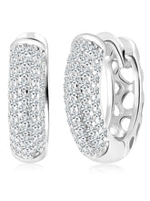 Frosty Hoop Earrings – Cool & Elegant Jewelry by Peora

