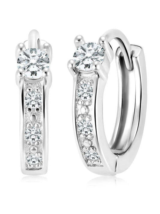 Splendor Hoop Earrings – Glamorous Jewelry by Peora

