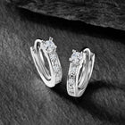 Splendor Hoop Earrings – Glamorous Jewelry by Peora

