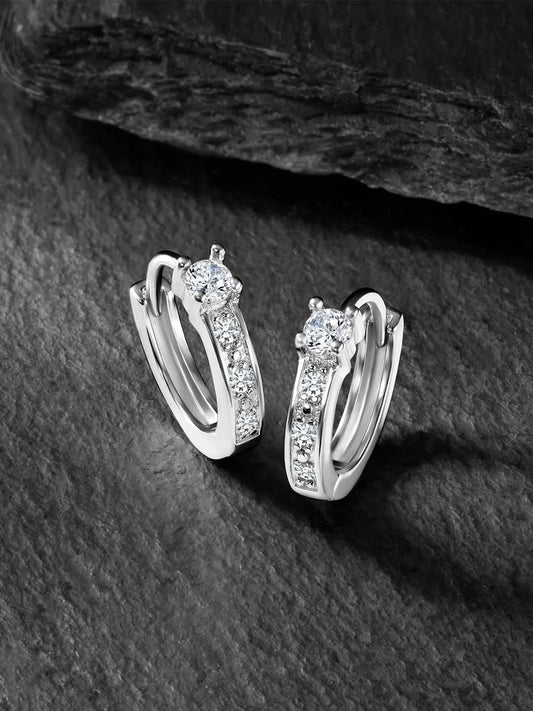 Splendor Hoop Earrings – Glamorous Jewelry by Peora

