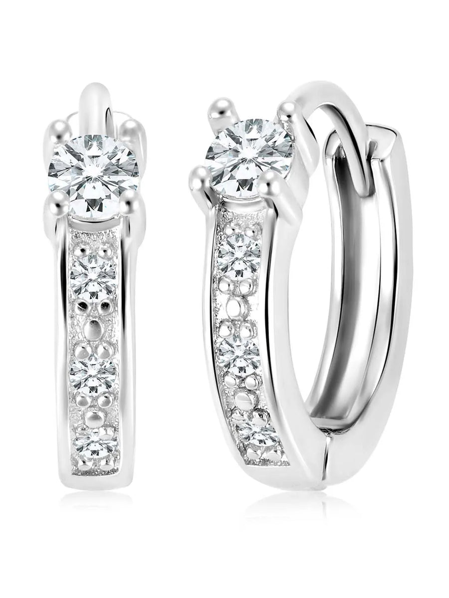 Splendor Hoop Earrings – Glamorous Jewelry by Peora

