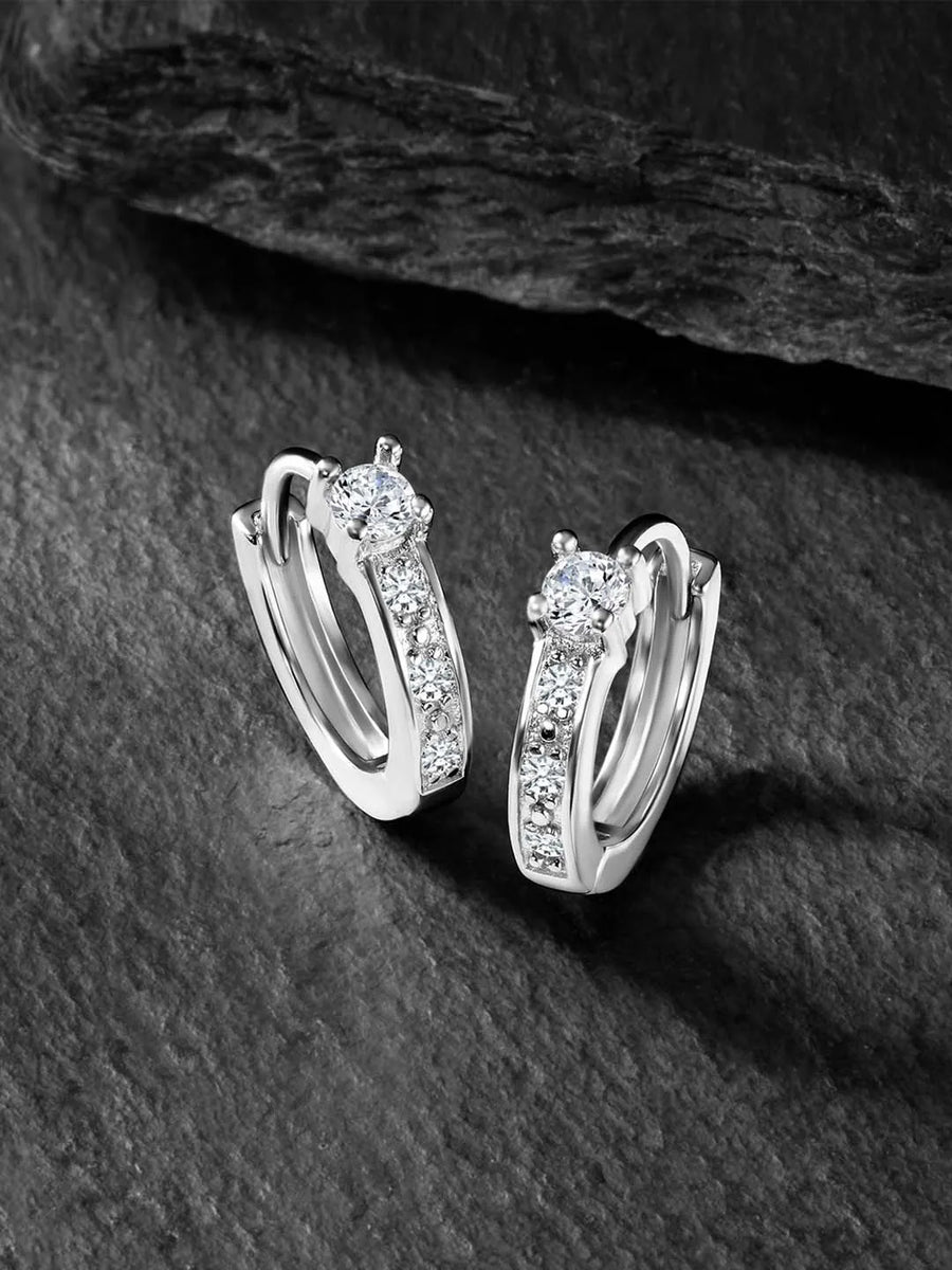 Splendor Hoop Earrings – Glamorous Jewelry by Peora

