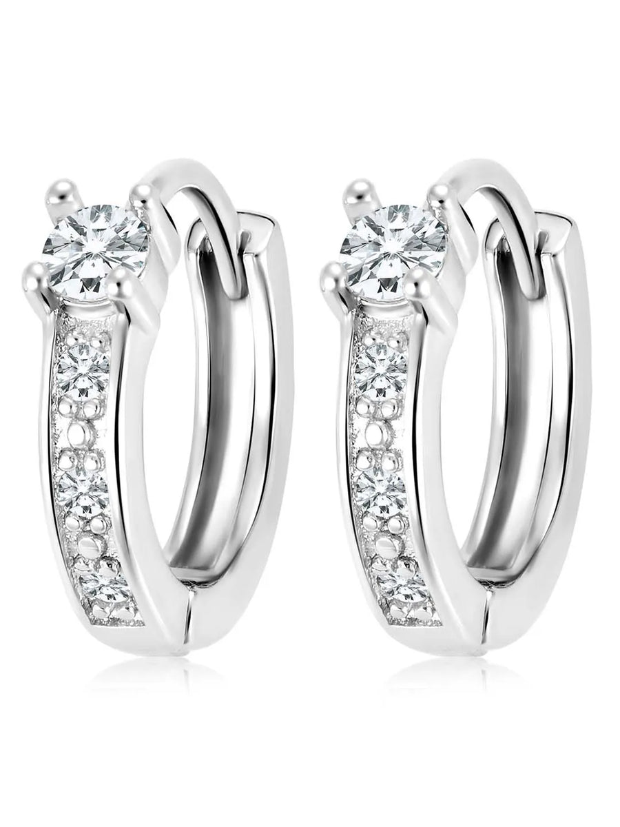 Splendor Hoop Earrings – Glamorous Jewelry by Peora

