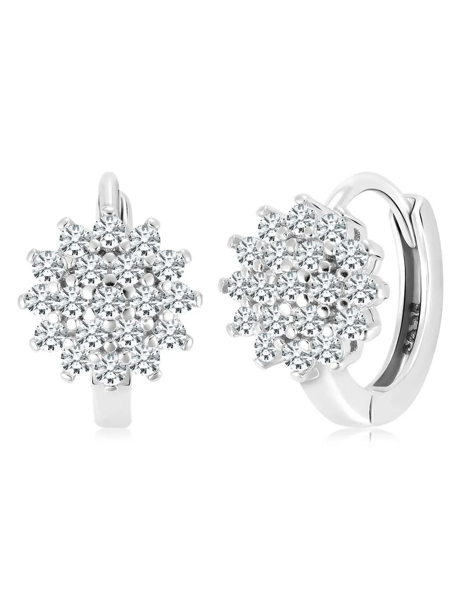 Starburst Hoop Earrings – Radiant Jewelry by Peora

