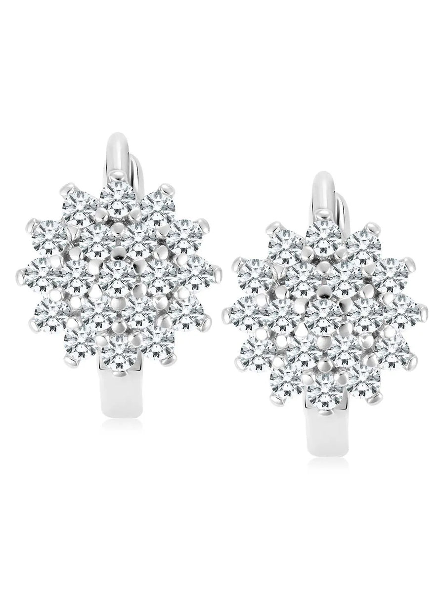 Starburst Hoop Earrings – Radiant Jewelry by Peora

