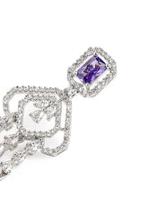 Glimmering Dusk Crystal CZ Earrings