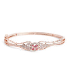 Gleaming Grace Bangle with CZ Glow