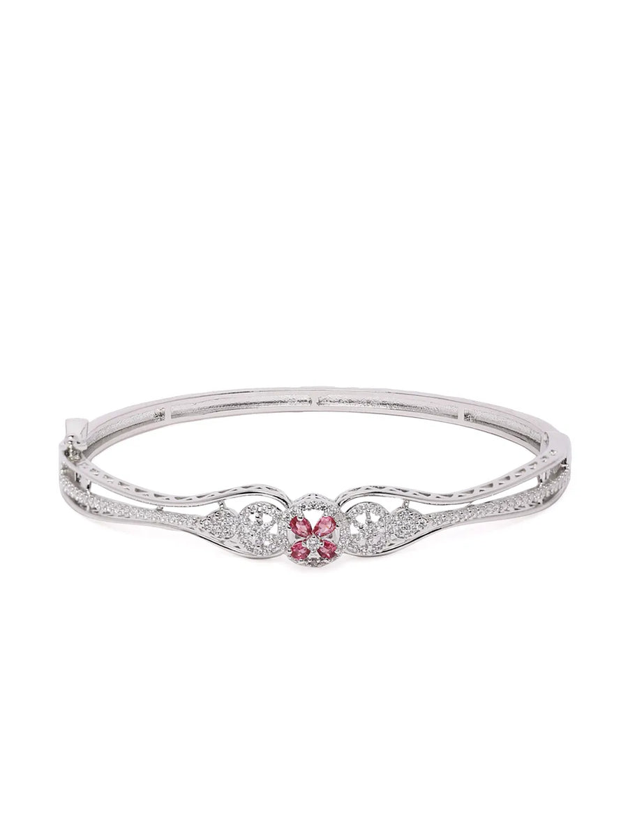 Delicate Crystal CZ Kada for Women