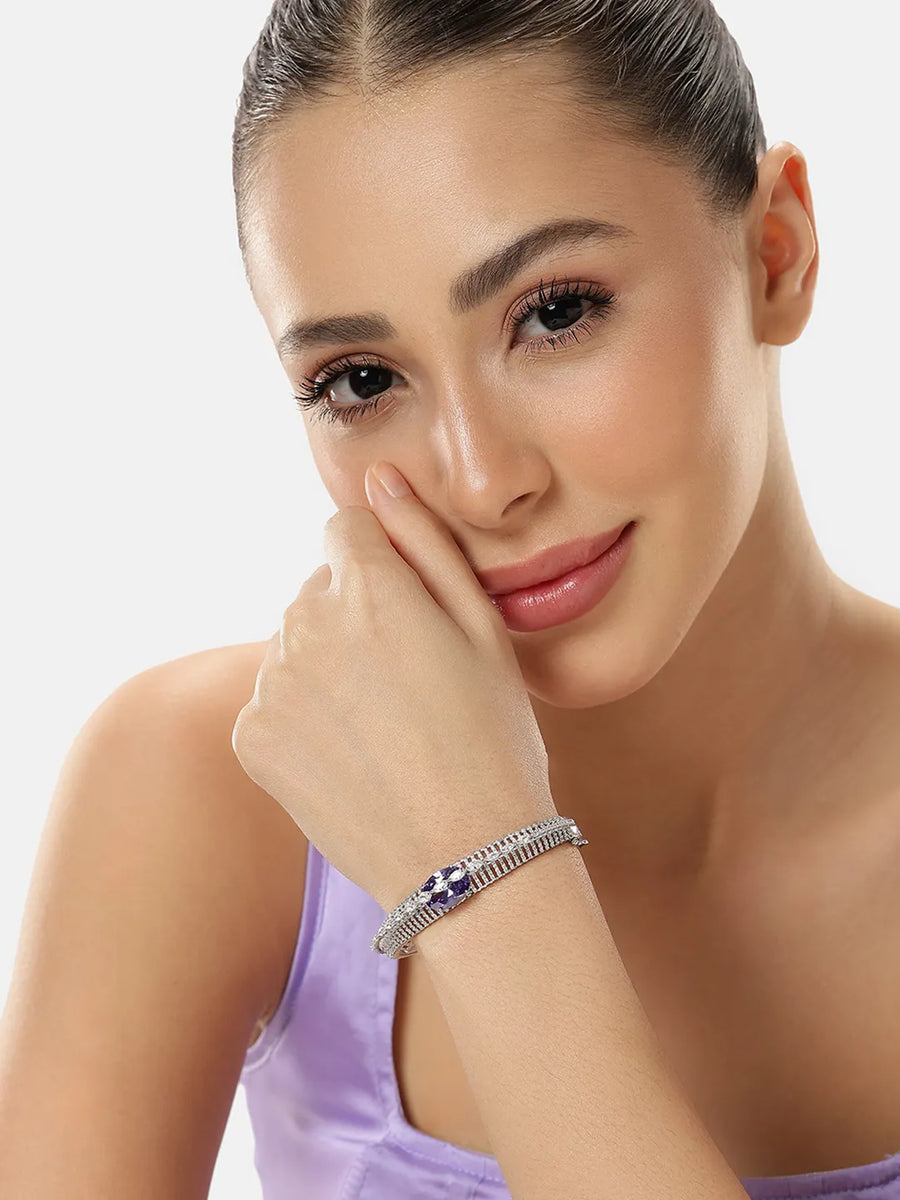 Sparkling Princess Kada Bracelet