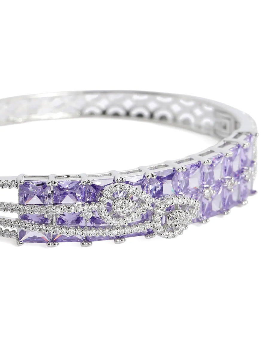 Premium Bold CZ Studded Kada Bracelet