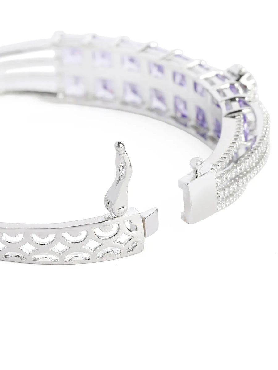 Premium Bold CZ Studded Kada Bracelet