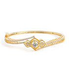 Timeless Drape CZ Gold Kada