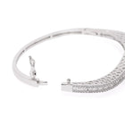 Elegant Crown Style Kada Bracelet - Silver