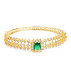 Regal Charm CZ and Emerald Kada