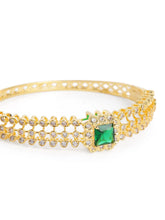 Regal Charm CZ and Emerald Kada