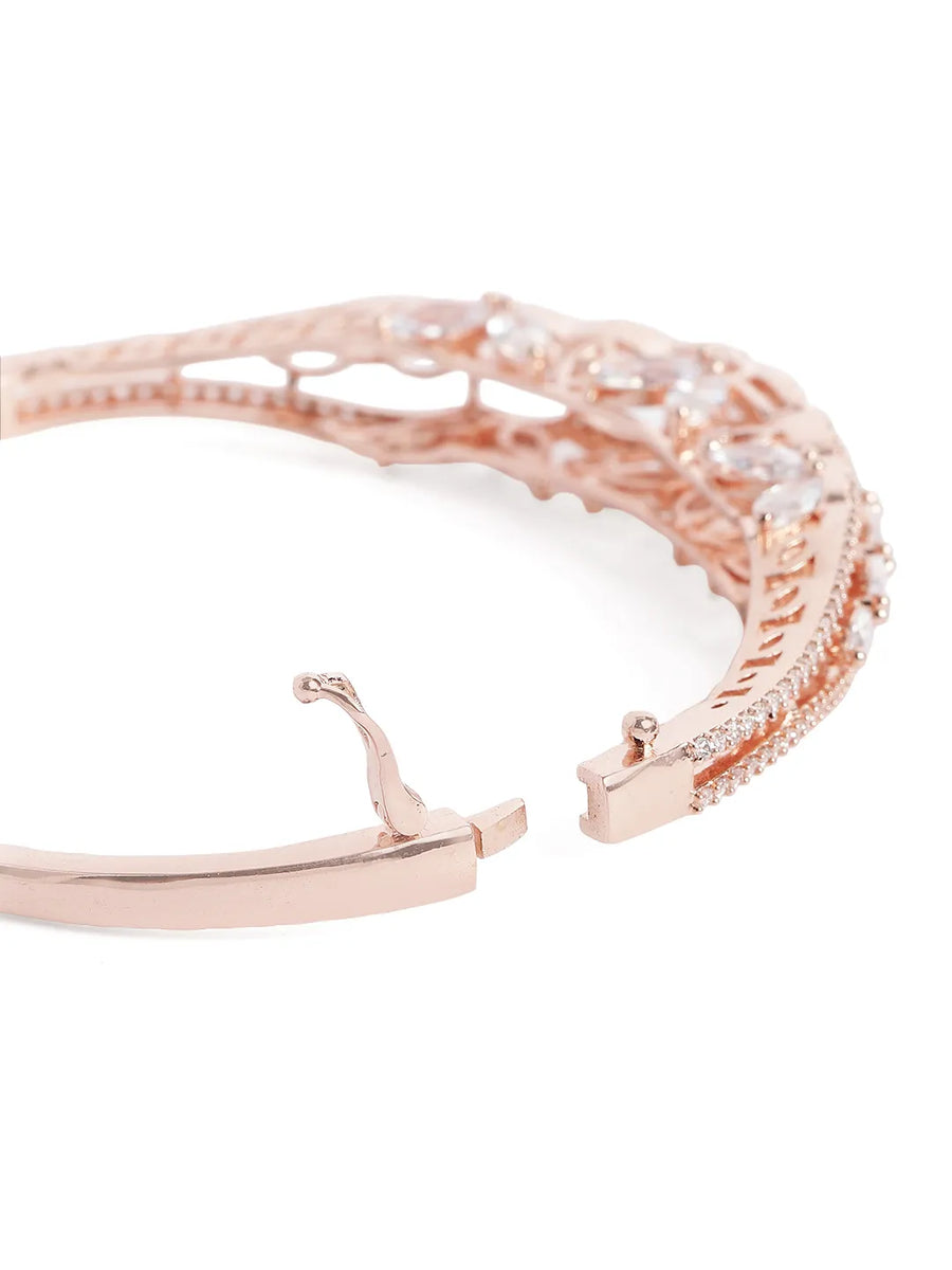 Elegant Stone Studded Party Wear Bangle