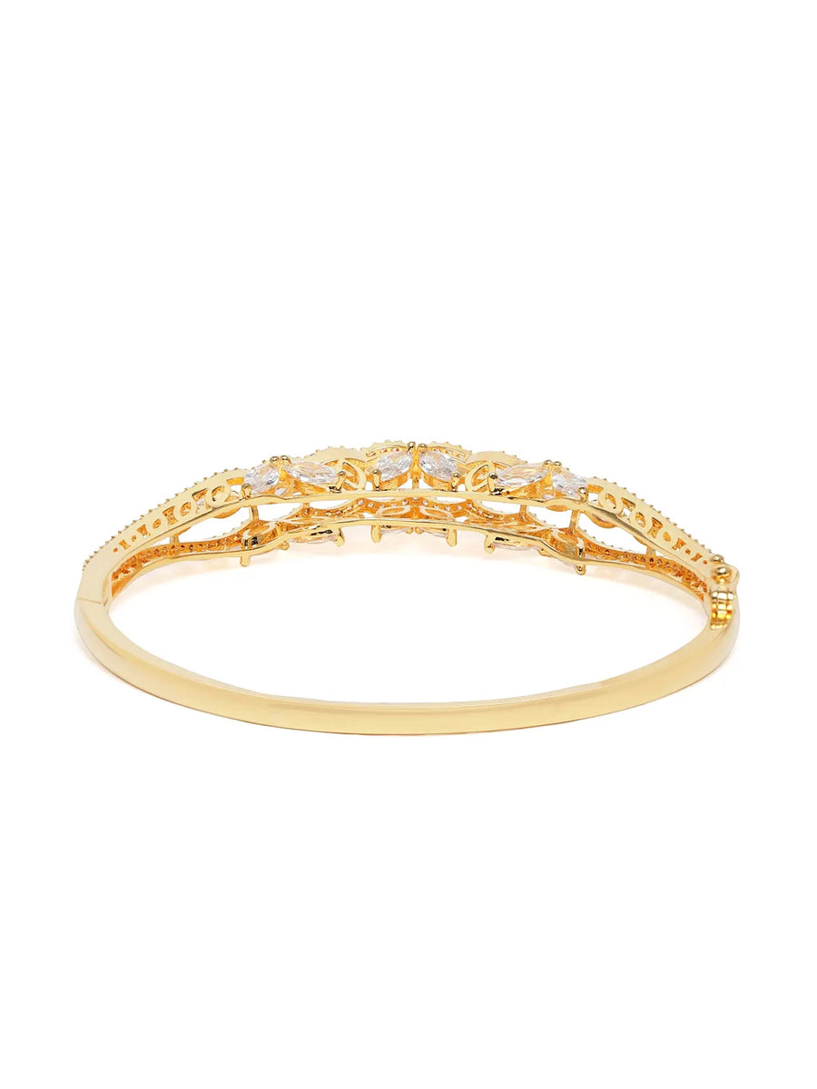 Royal Cut CZ Stone kada Bracelet